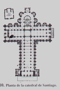 arquitectura románica/planta de cruz latina